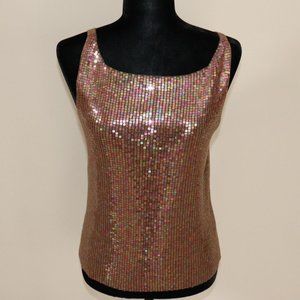 Ann Taylor‎ Sequined Tank Size L